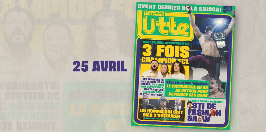 Lutte FCL (Avril 2026) – Shawinigan